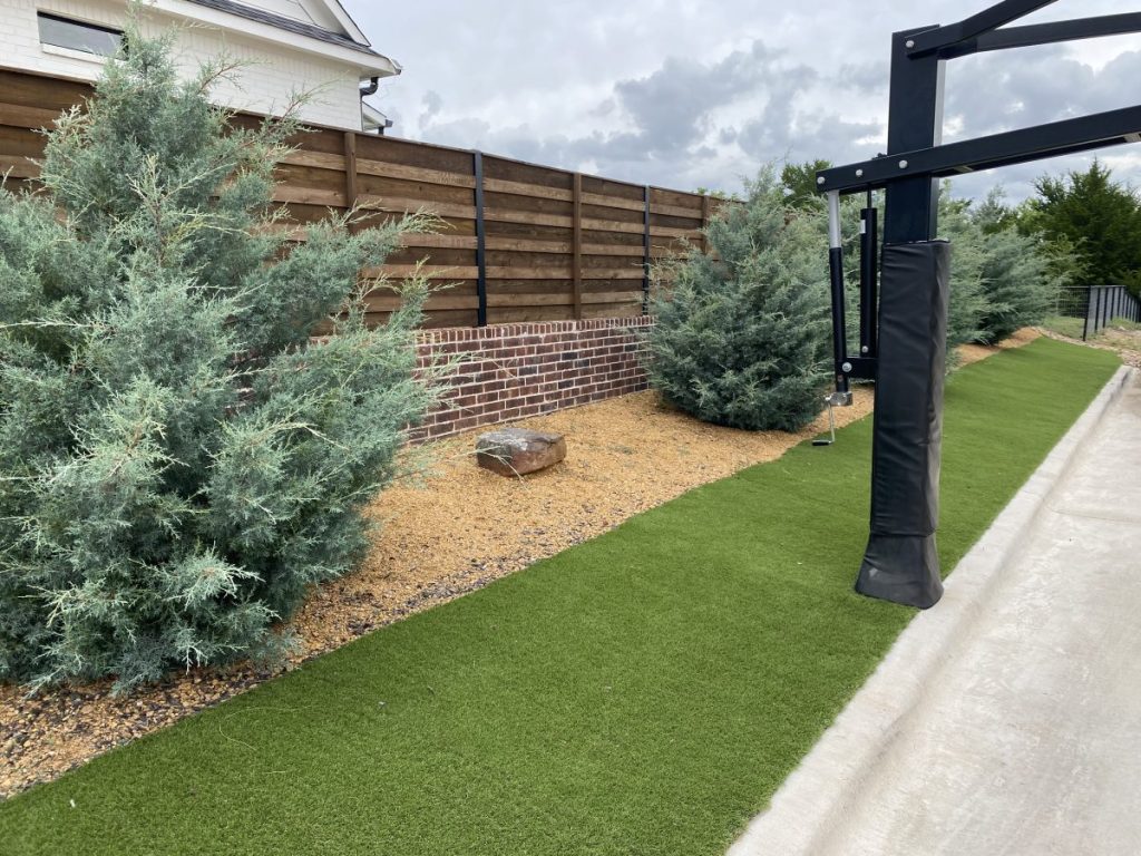 residential turf installation