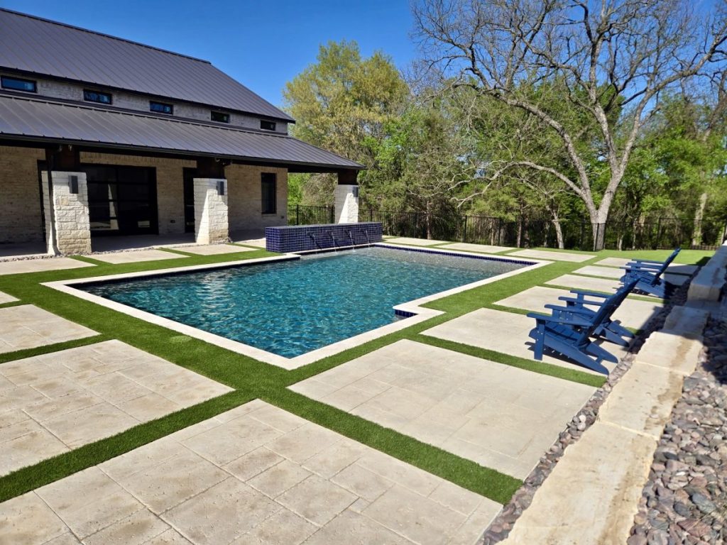 Turf Layers installation in Gunter, Texas