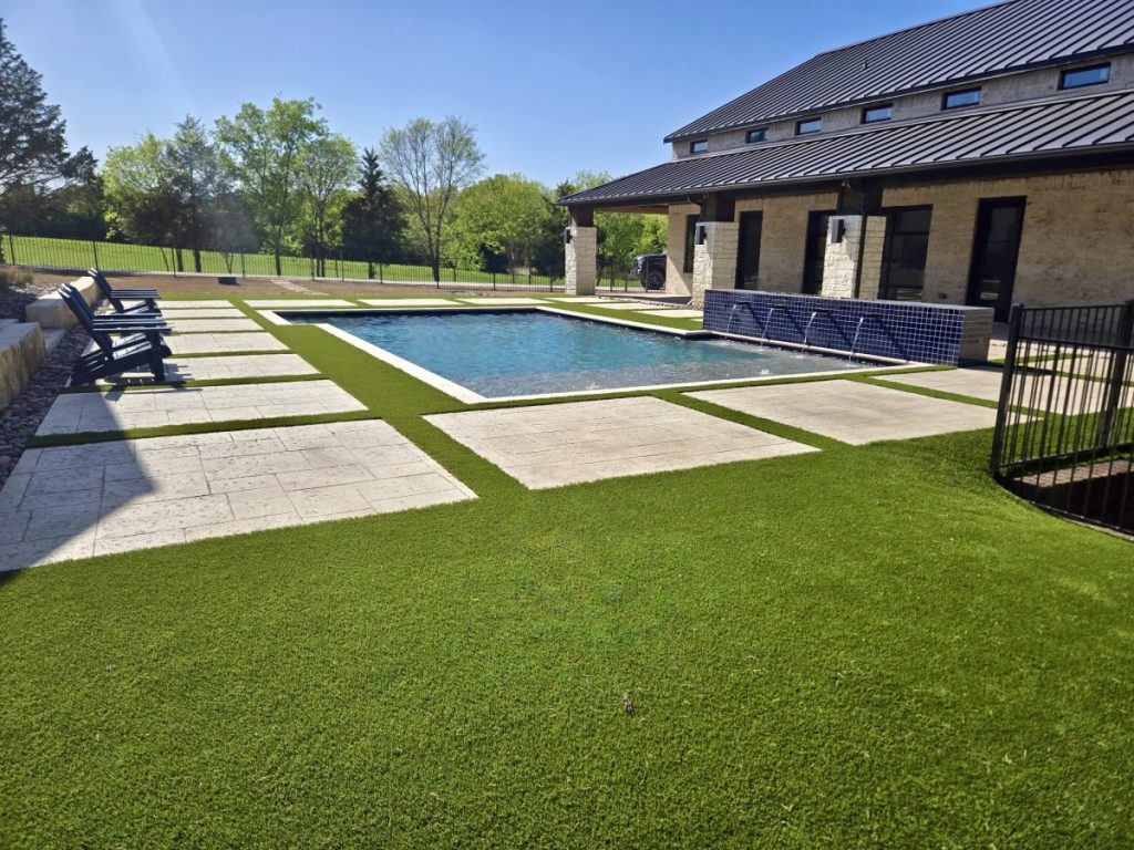 Turf Layers installation in Gunter, Texas