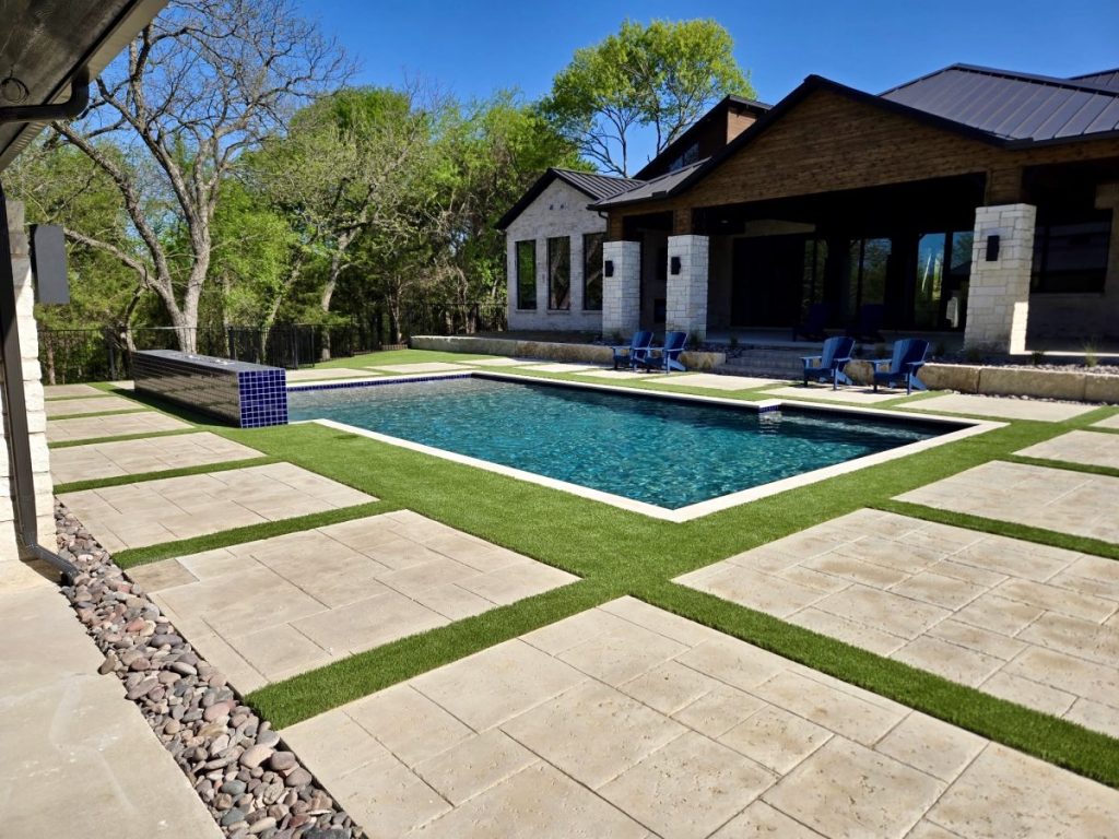 Turf Layers installation in Gunter, Texas