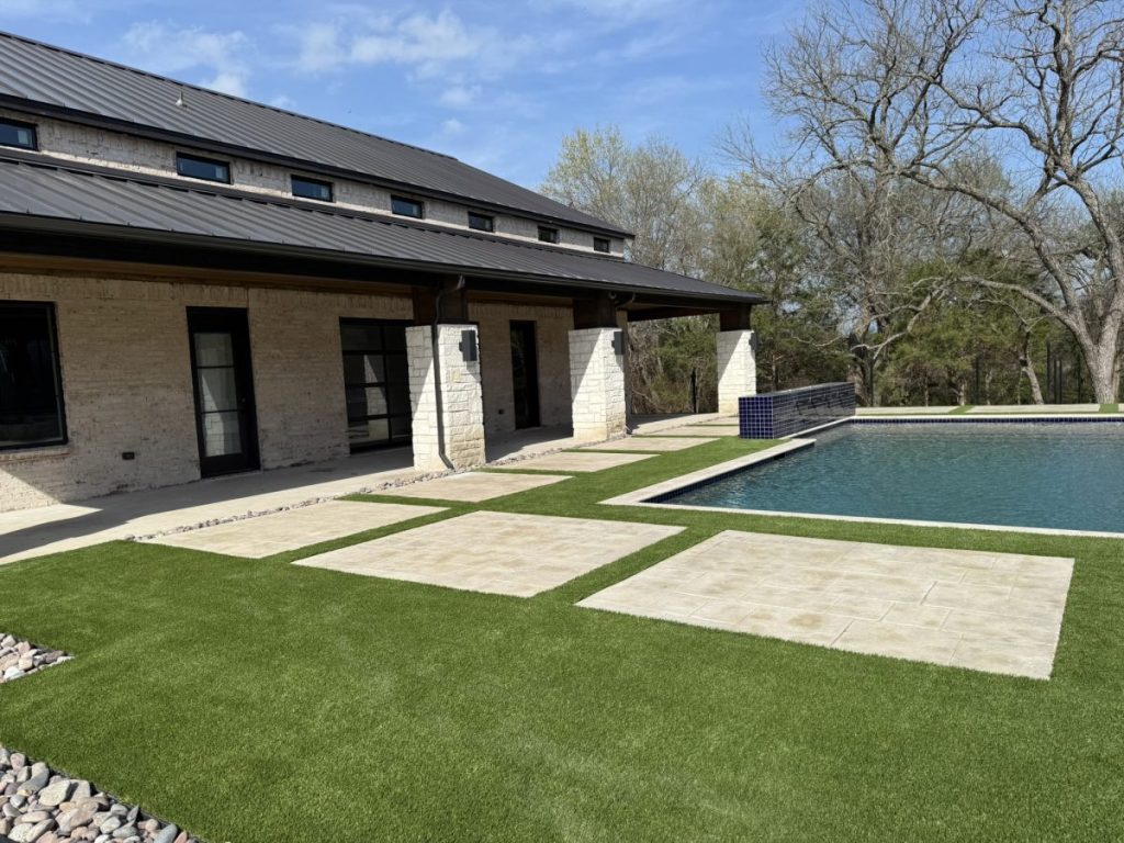 Turf Layers installation in Gunter, Texas