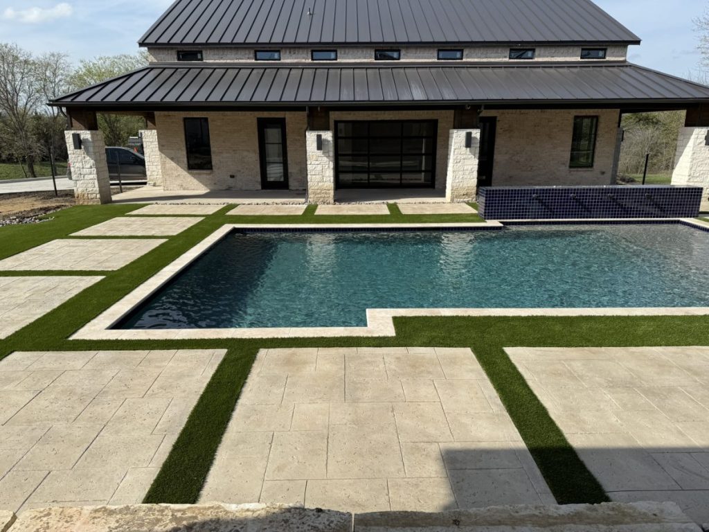 Turf Layers installation in Gunter, Texas