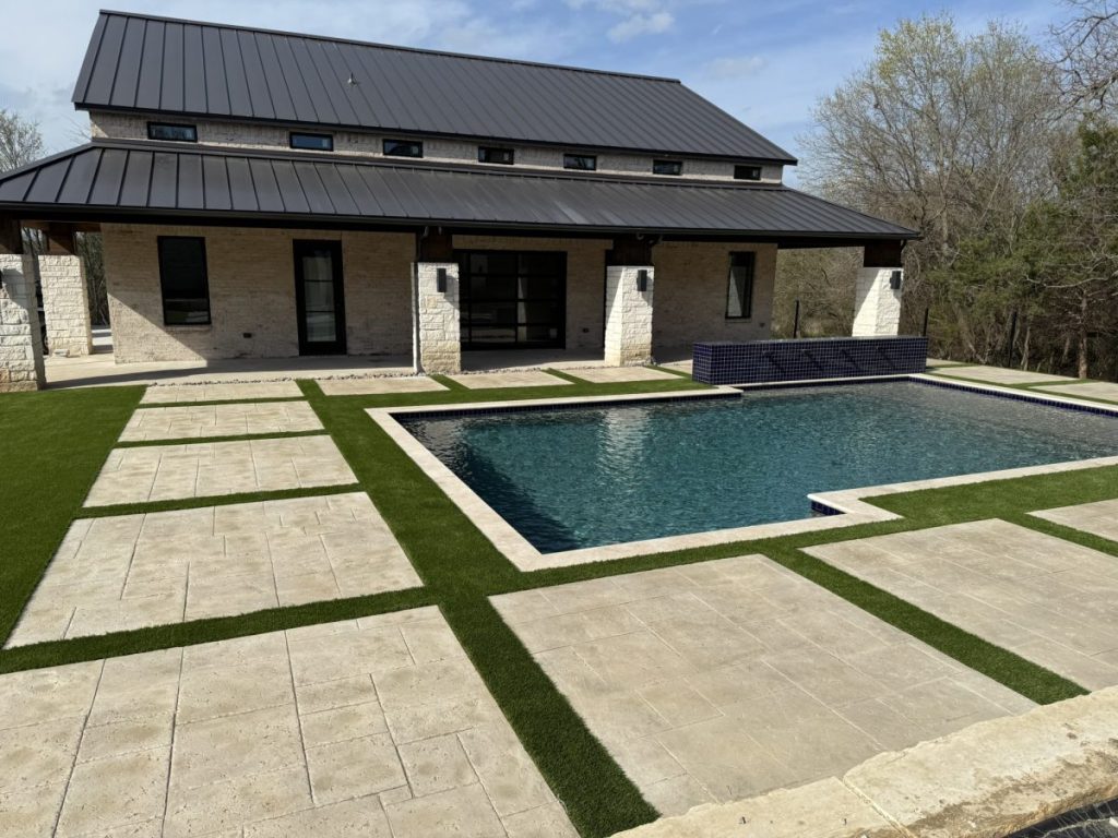 Turf Layers installation in Gunter, Texas