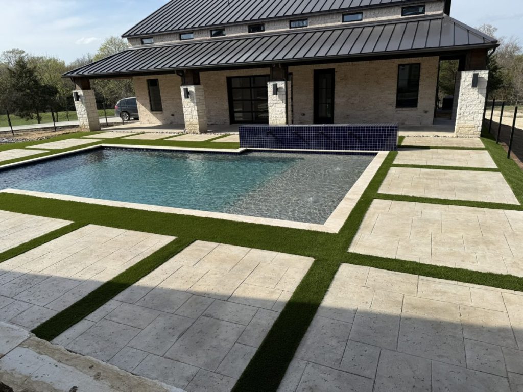 Turf Layers installation in Gunter, Texas