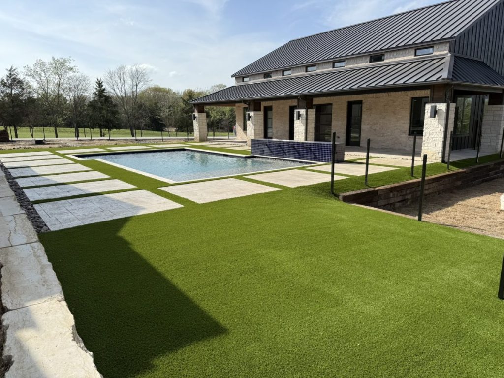 Turf Layers installation in Gunter, Texas