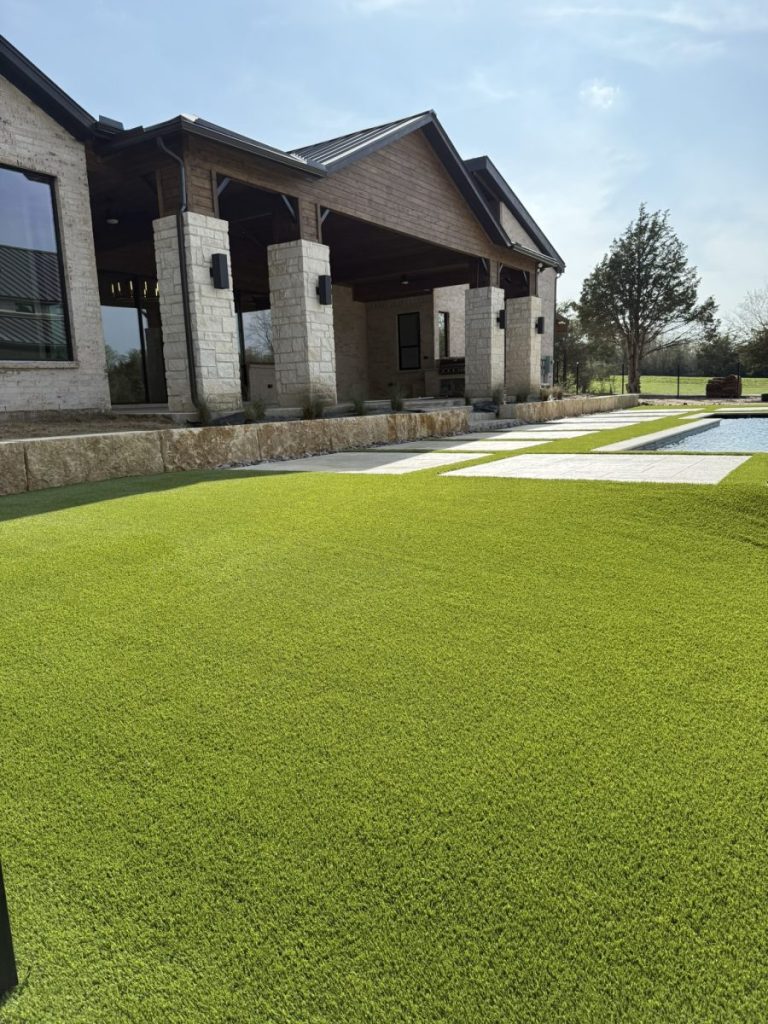 Turf Layers installation in Gunter, Texas