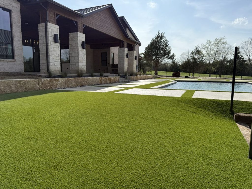 Turf Layers installation in Gunter, Texas