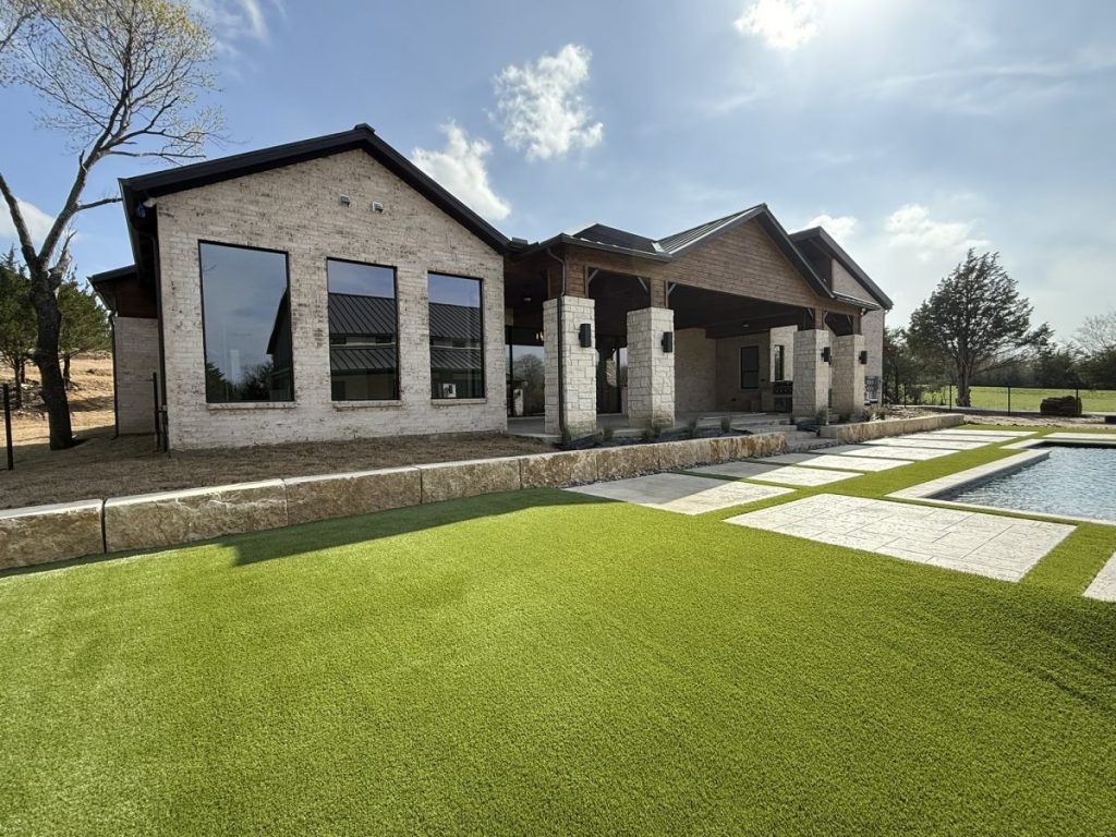 Turf Layers installation in Gunter, Texas