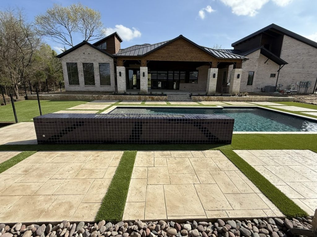 Turf Layers installation in Gunter, Texas