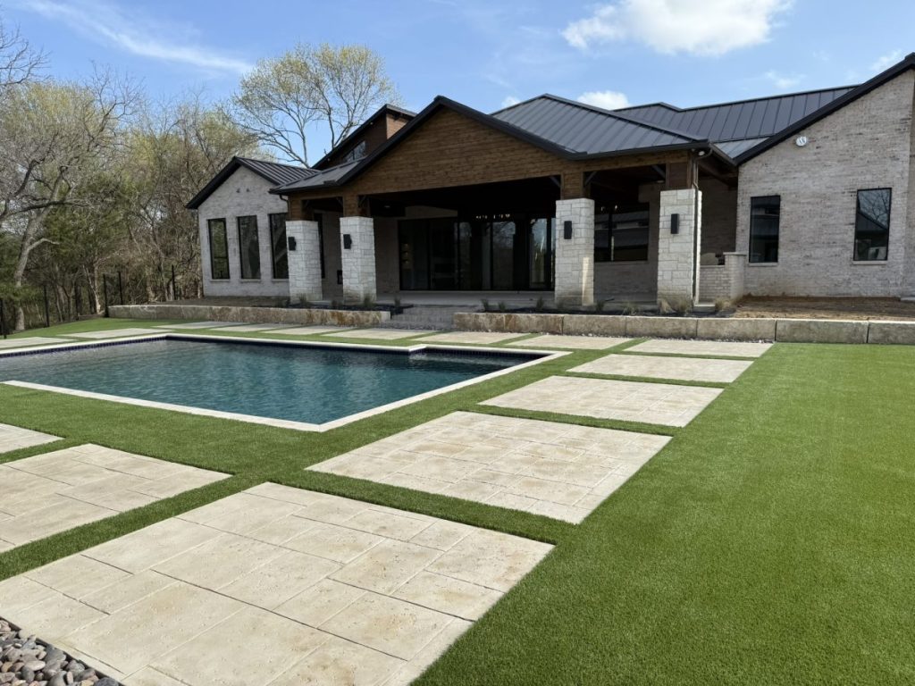 Turf Layers installation in Gunter, Texas