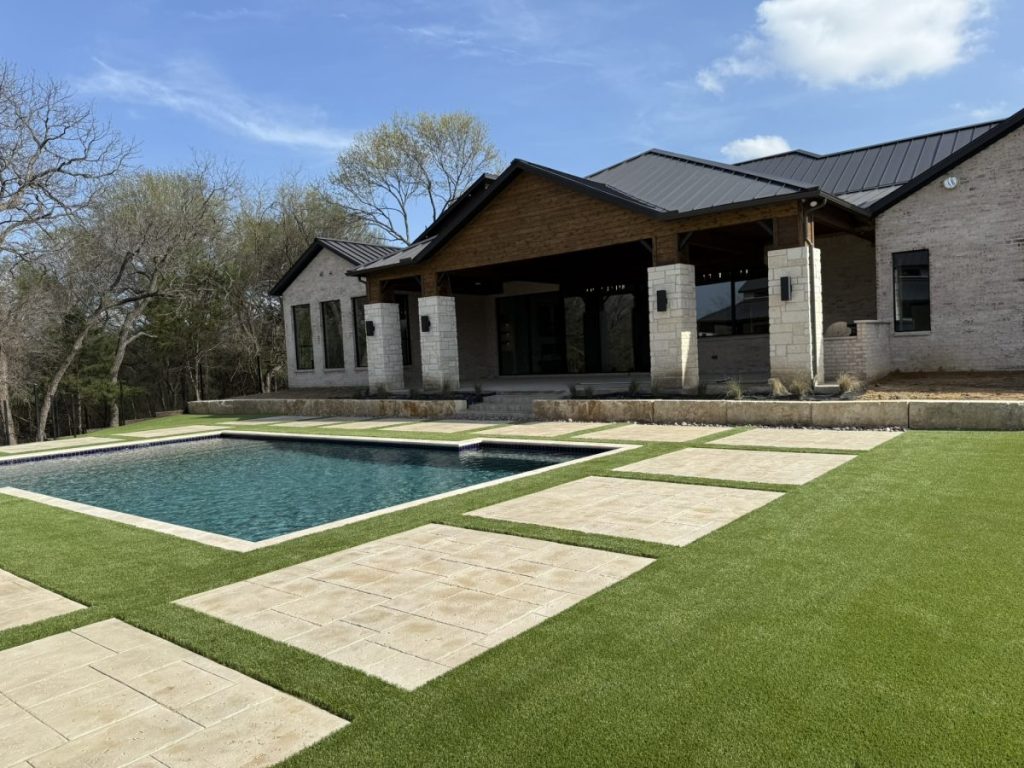 Turf Layers installation in Gunter, Texas