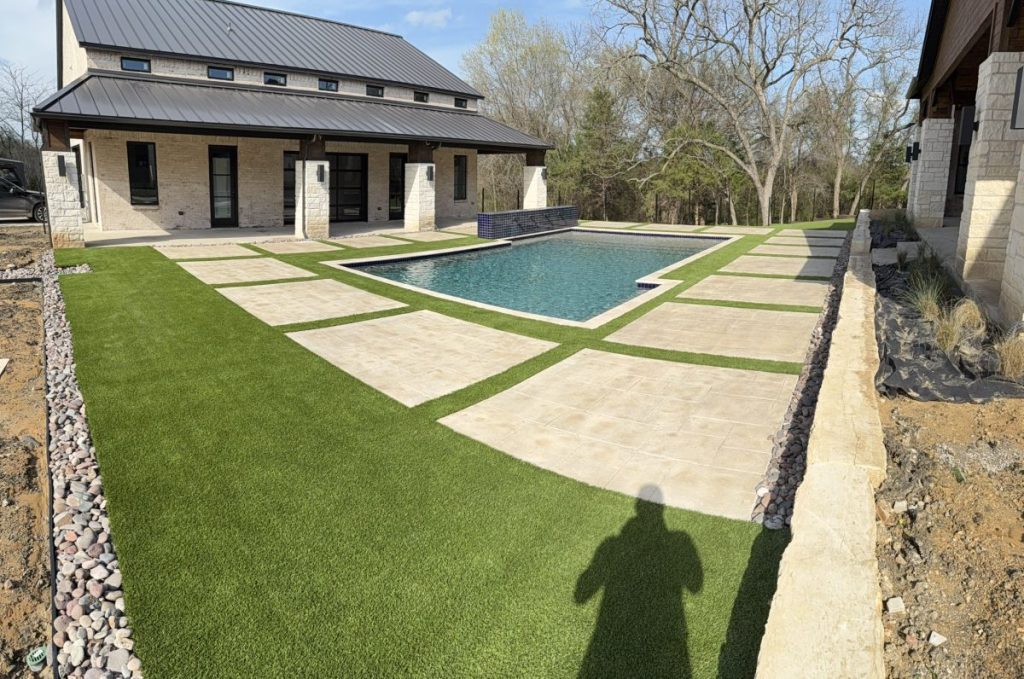 Turf Layers installation in Gunter, Texas