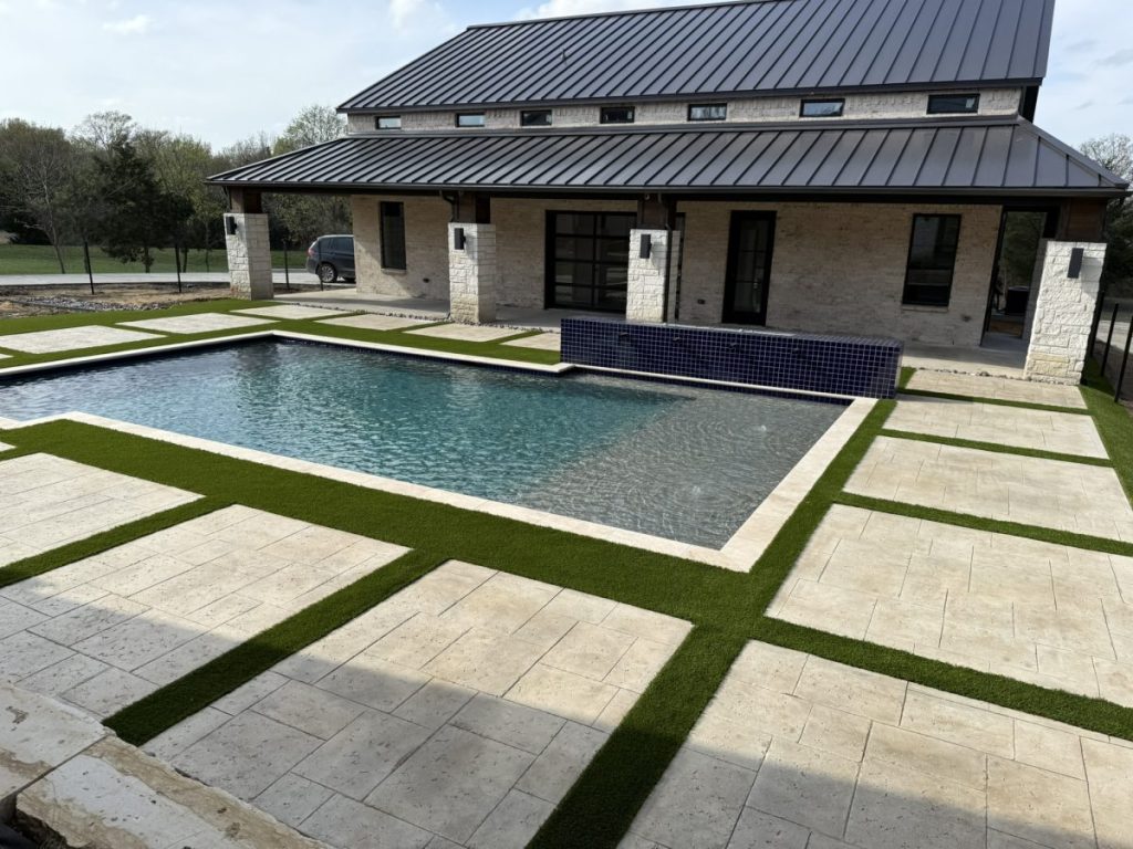 Turf Layers installation in Gunter, Texas