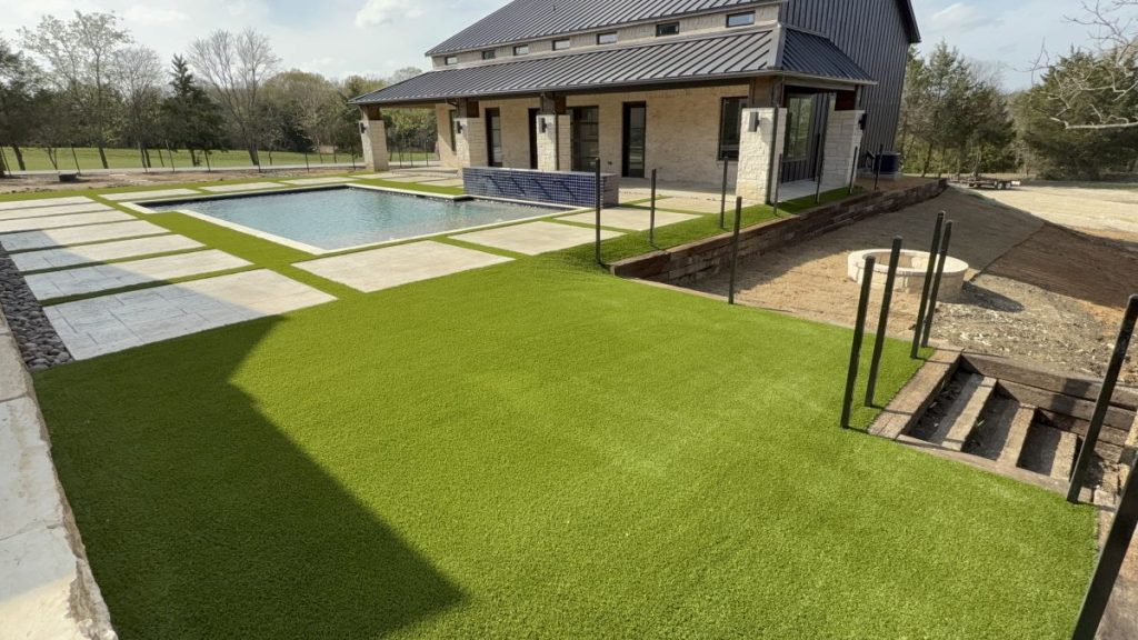 Turf Layers installation in Gunter, Texas