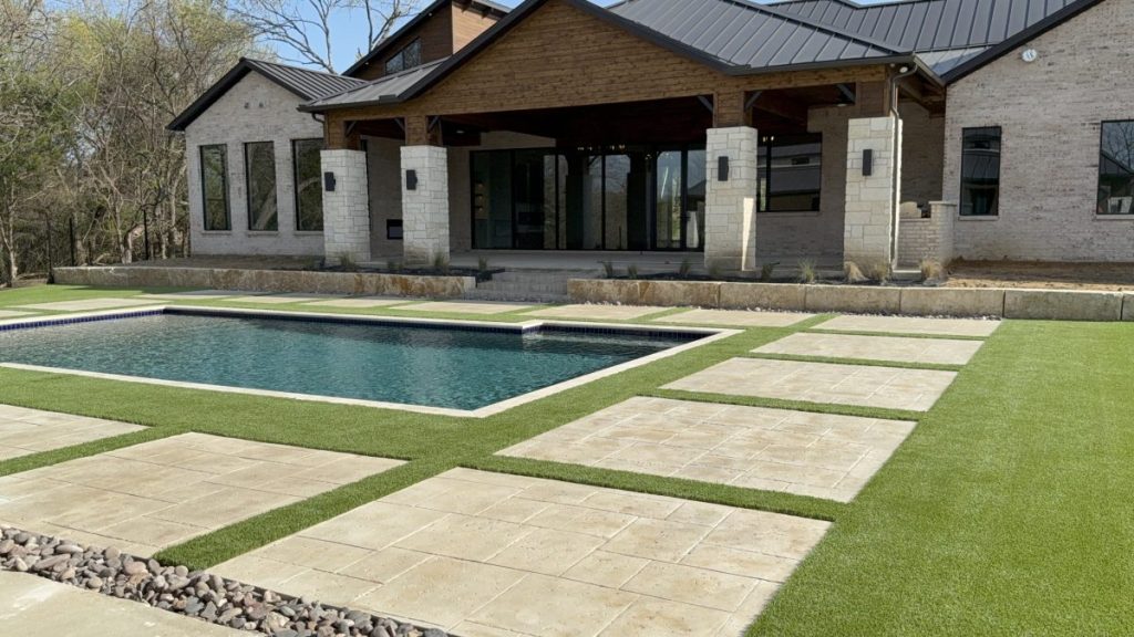 Turf Layers installation in Gunter, Texas