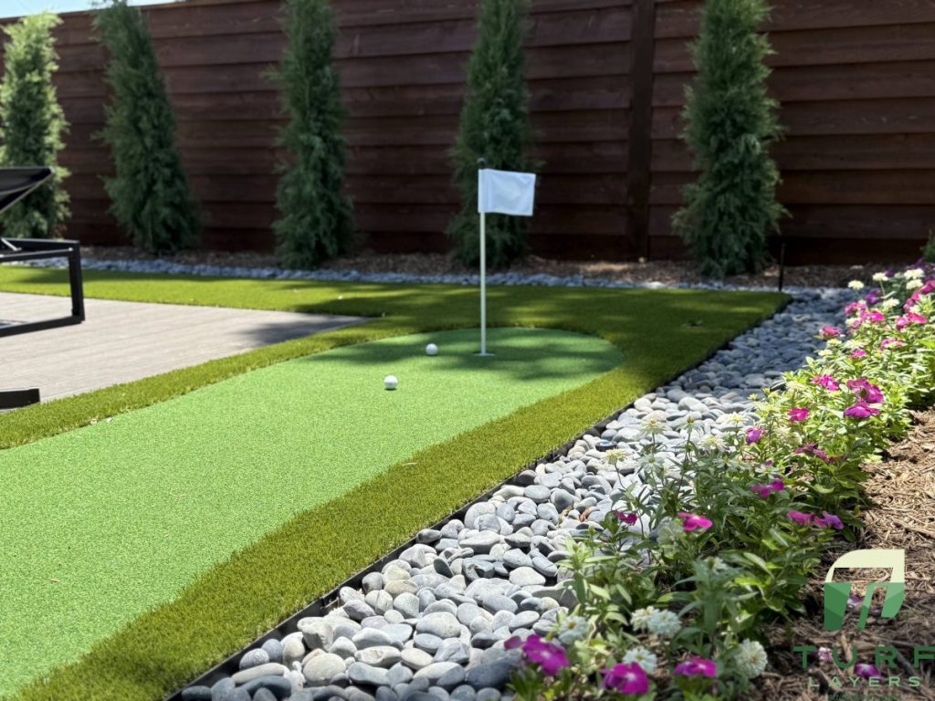 Backyard Oasis by Turf Layers