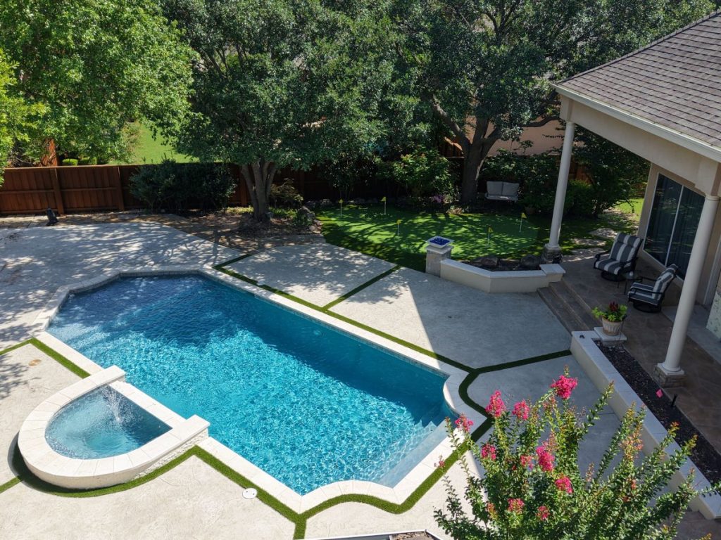 Turf Layers McKinney, putting greens, artificial turf, pool