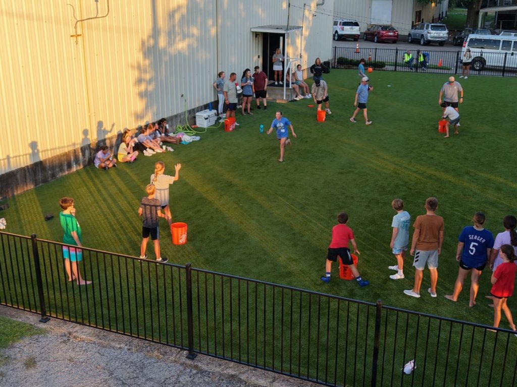 Church Courtyard Artificial Turf