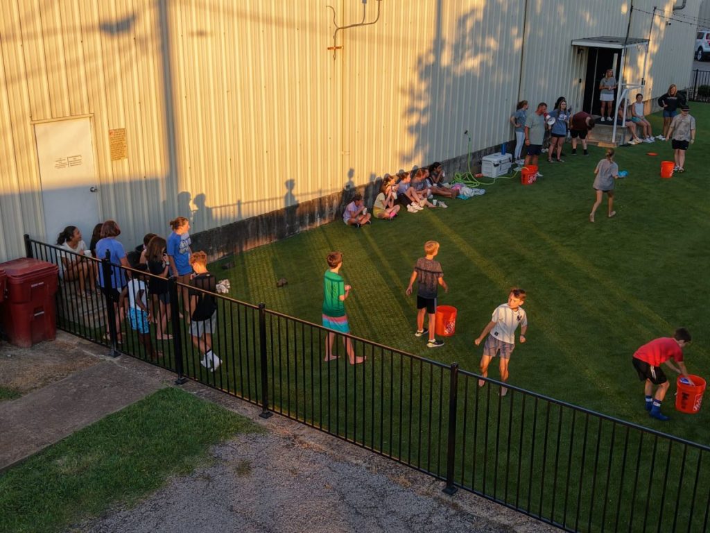 Church Courtyard Artificial Turf