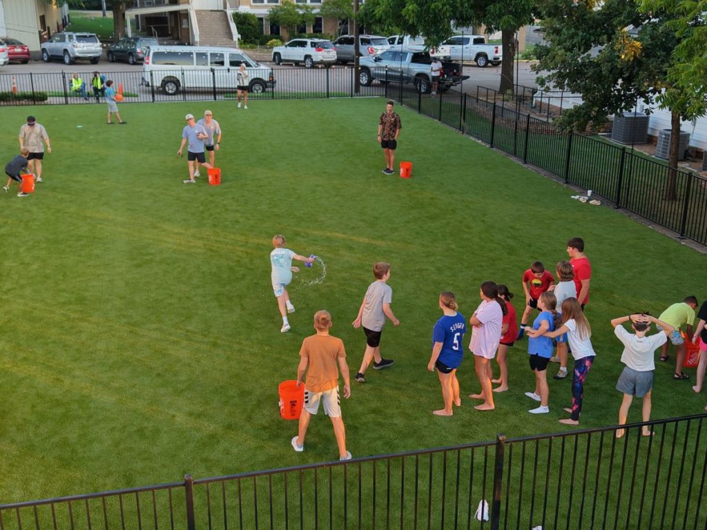 Church Courtyard Artificial Turf