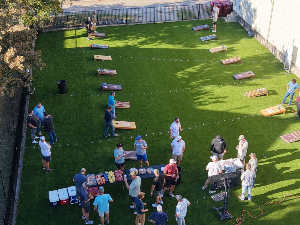 Church Courtyard Artificial Turf