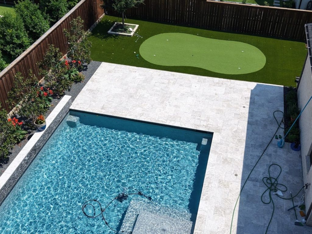 Artificial Turf Putting Greens Installation