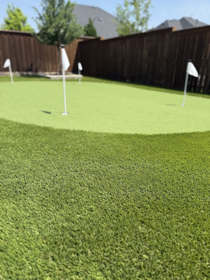 Artificial Turf Putting Greens Installation